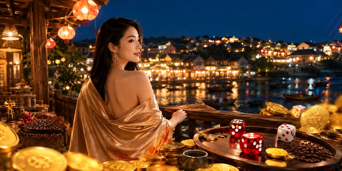 Người chơi thư giãn với tài xỉu và cà phê bên bờ biển Mũi Né